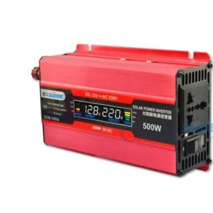 500 Watts Digital Display Power Inverter Without Charger