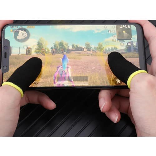 2pieces Gaming Finger Sleeve Socks