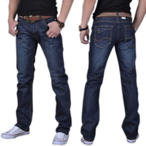 Men's Fashion Stock Jeans - Blue