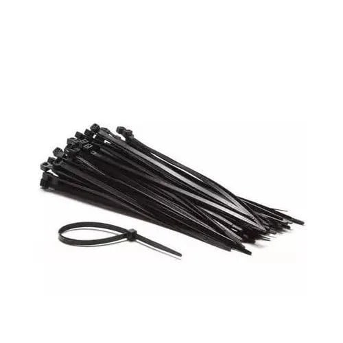 9x500mm Cable Tie - 100 Pieces - Black