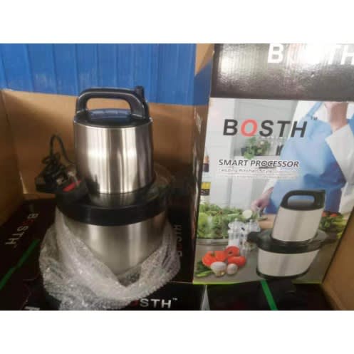 Bosth  - Yam Pounder And Food Processor - 6L - 1500W