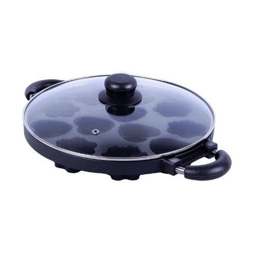 Non-stick Masa Paddu Sweet Cakes Maker - Waffle Maker Pan - 12 Holes