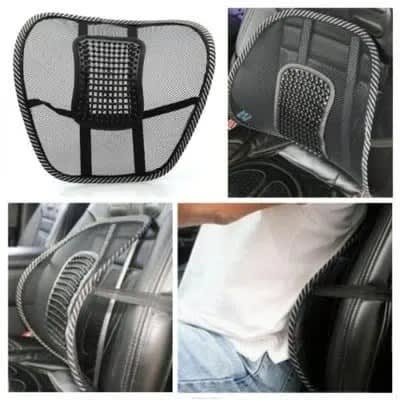 Mesh Cushion Office Chair & Car Seat Lumber Back Support