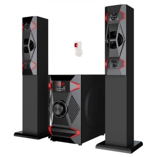 High Bass Multimedia Home Theatre Dj-2102a + Free Surge