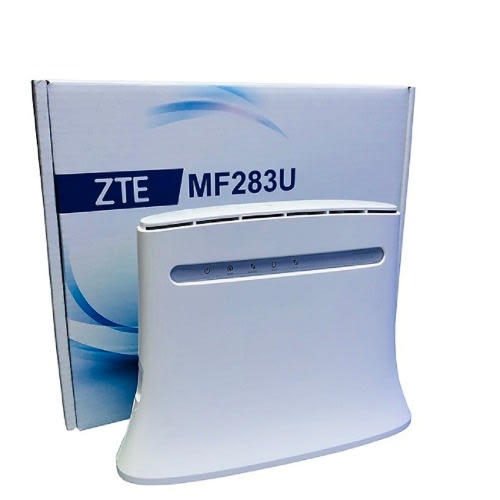 ZTE MF283U Universal 4G LTE Indoor Router With 4 LAN & Telephone Ports For All Networks