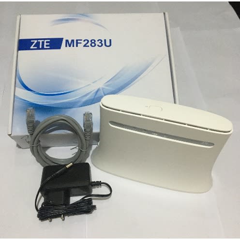 ZTE MF283U Universal 4G LTE Indoor Router With 4 LAN & Telephone Ports For All Networks