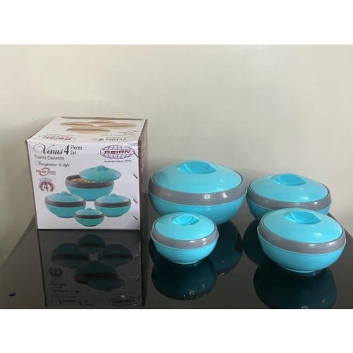 Venus Thermo Casserole - 4 Pieces Set - Blue