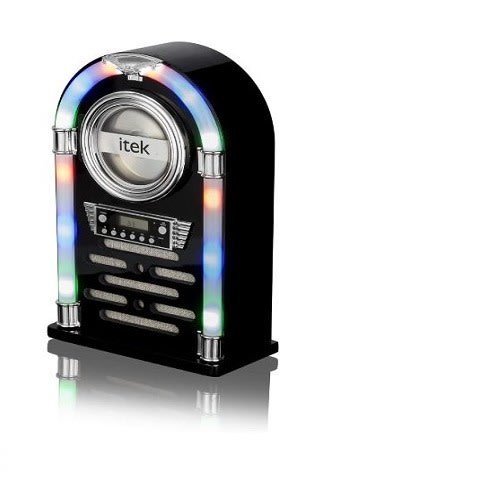 Bluetooth Jukebox Station With Cd Player & Fm Radio