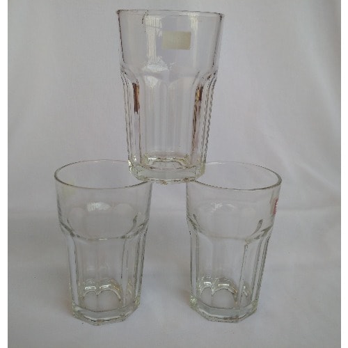 SMP - 6 Pieces Glass Tumblers