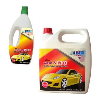 Car Wash And Wax Liquid Soap - 4litres And 1litre