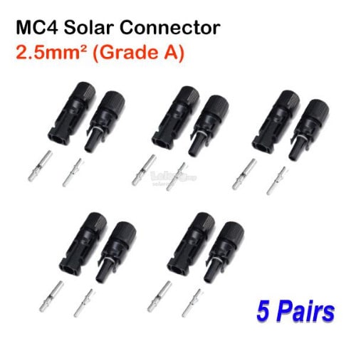 Mc4 Solar Panel Connector 5pairs