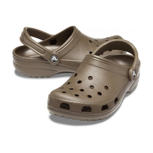 Rubber Crocs Sandals - Brown