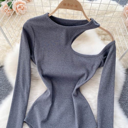 O-neck Slim Fit Body Top