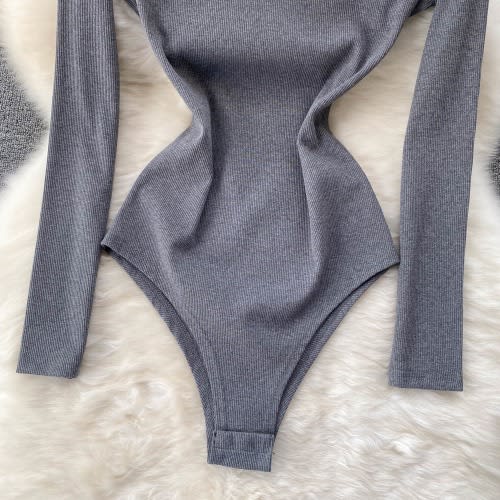 O-neck Slim Fit Body Top