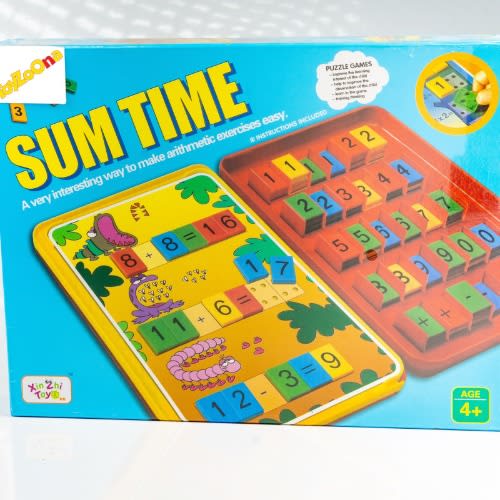 Maths Sum Time Puzzles For Kids