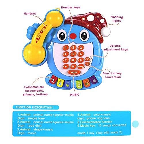 Elves Phone Baby Multi-function Toy telephone