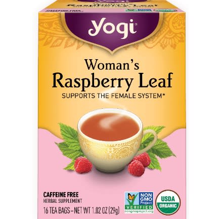 Woman’s Raspberry Leaf Tea By 16 Teabags