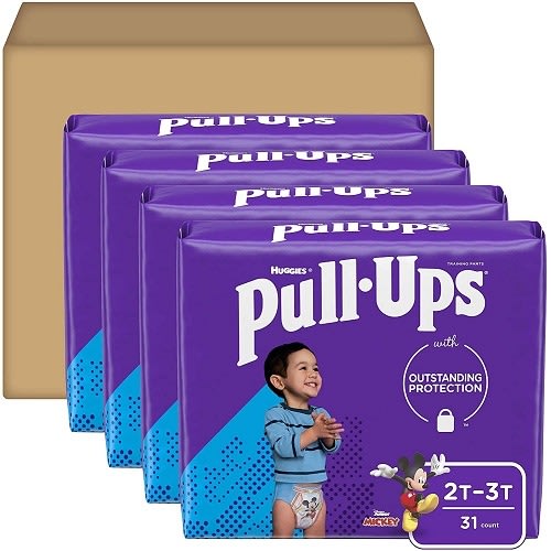 Pull-ups Learning Designs Boys' Training Pants, 2t-3t, 124 Ct