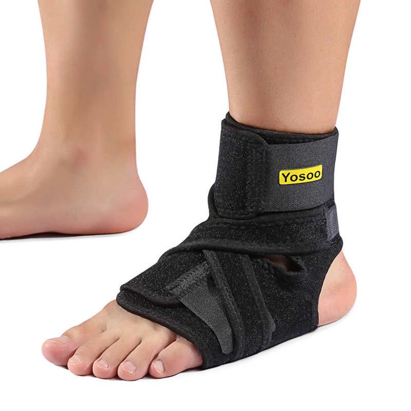 Yosoo Ankle Guard Compression Foot Drop Orthosis Corrector