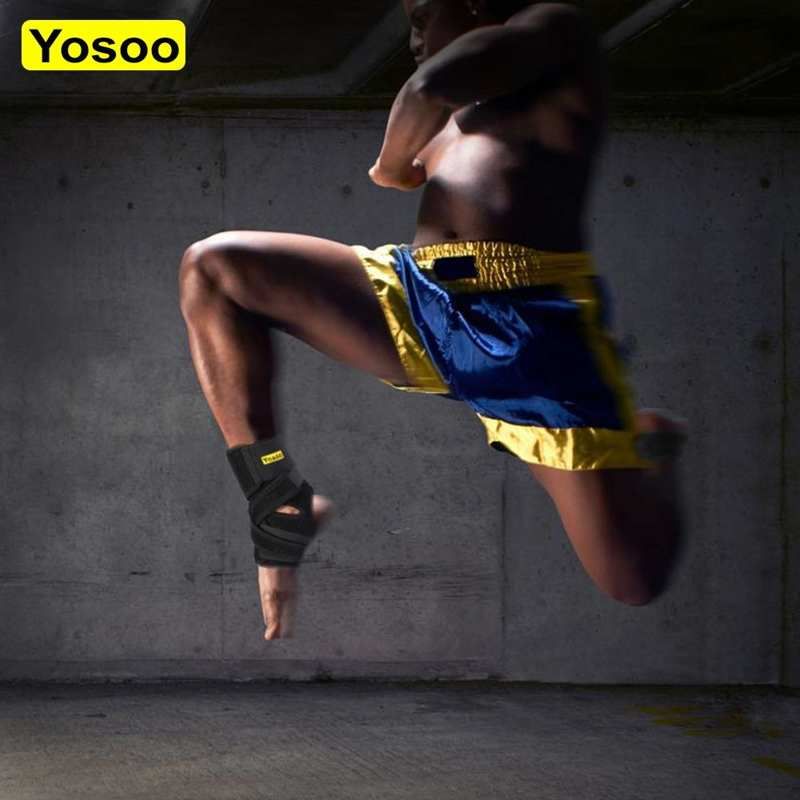 Yosoo Ankle Guard Compression Foot Drop Orthosis Corrector