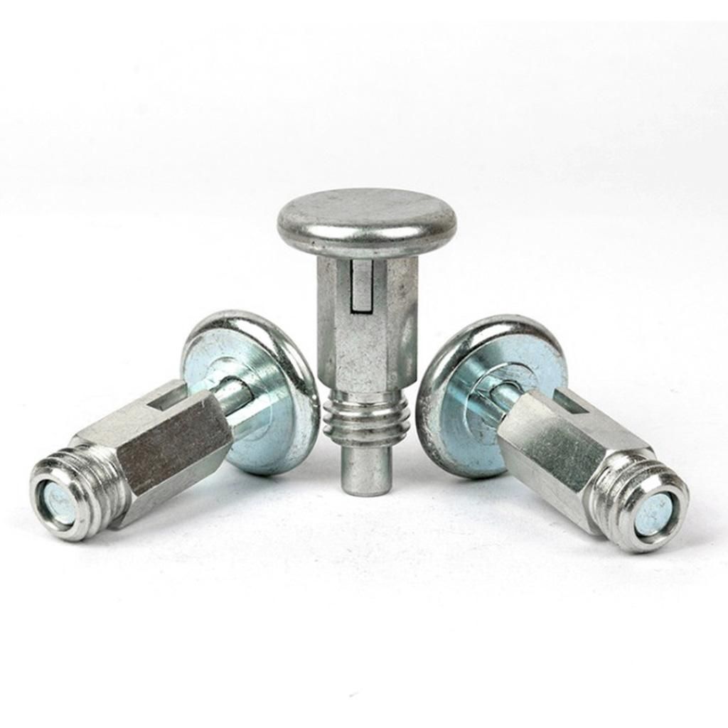 Zinc Plated Spring Loaded M10/ Index Plunger Self-