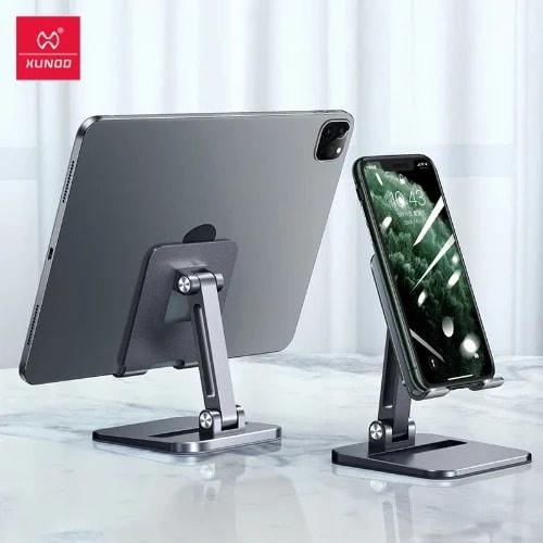 Folding Metal Holder For Mobile Phone & Tablet
