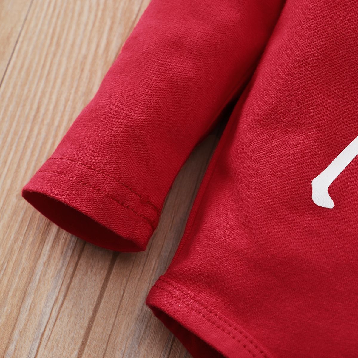 0-1 Year Newborn Baby XMAS Long Sleeve 3PCS Outfit Set With Cap