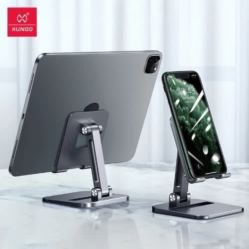 Folding Metal Holder For Mobile Phone And Tablet