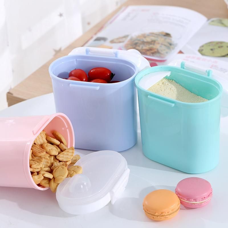 Portable Baby Formula Milk Case Box With, -