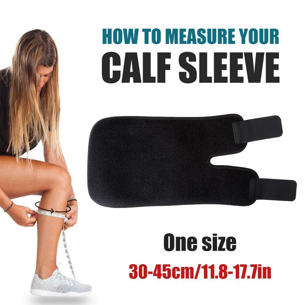 1Pcs Calf Shin Support Brace, Adjustable Calf Brace Compression Leg Sleeve Wrap