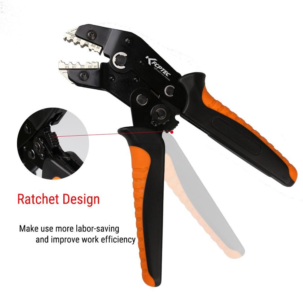 Hand Crimping Tool for RG Coaxial Cable Connector Crimp