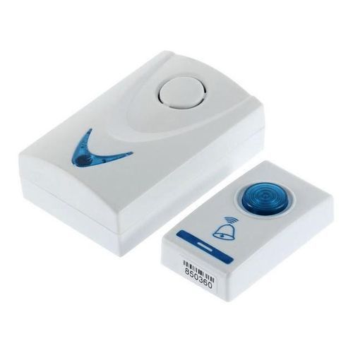 Wireless Remote Control Doorbell White