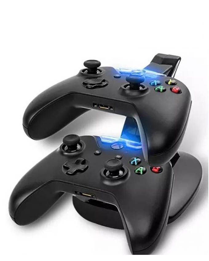 Xbox One/One S Controller Charger [Dual Slot] High Speed Docking / Charging Station