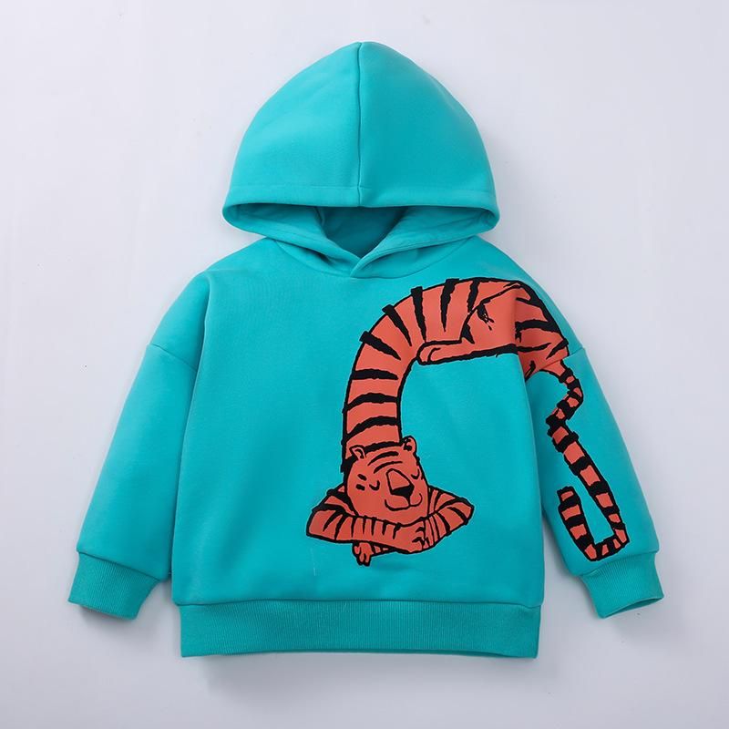 Children's Clothing Wholesale Children's Fleece-Lined Sweater Winter Composite Single-Laye