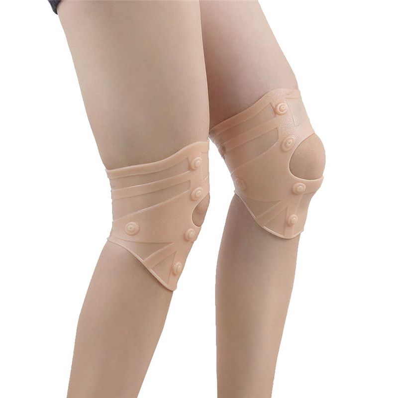 Magnetic Therapy Knee Pads Silicone  Arthritis Pressure Corrector Massage Pain Relief Arthritis Knee Patella Sleeve(#1PC Knee Brace)