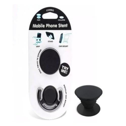 Pop Socket And Clip Phone Holder