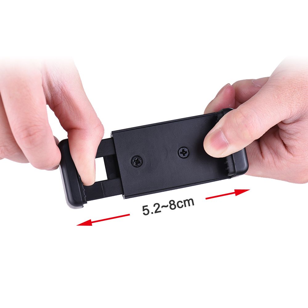 Adjustable Phone Holder Clip Bracket Clamp Mount With 1/4"