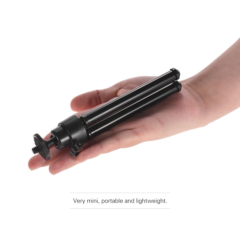 Mini Tripod 2-Section Extendable Desktop Tripod Stand Holder