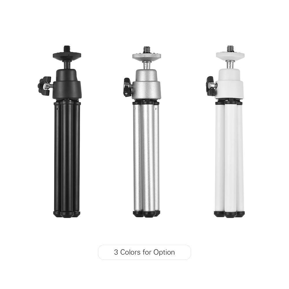 Mini Tripod 2-Section Extendable Desktop Tripod Stand Holder