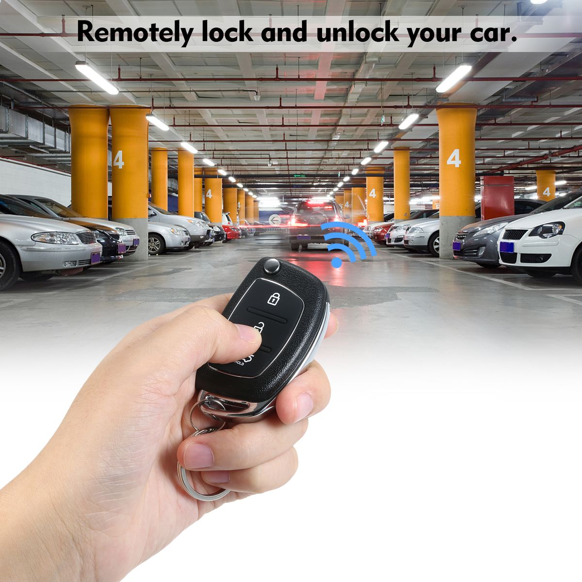 Universal Car Door Lock Trunk Release Keyless Entry System