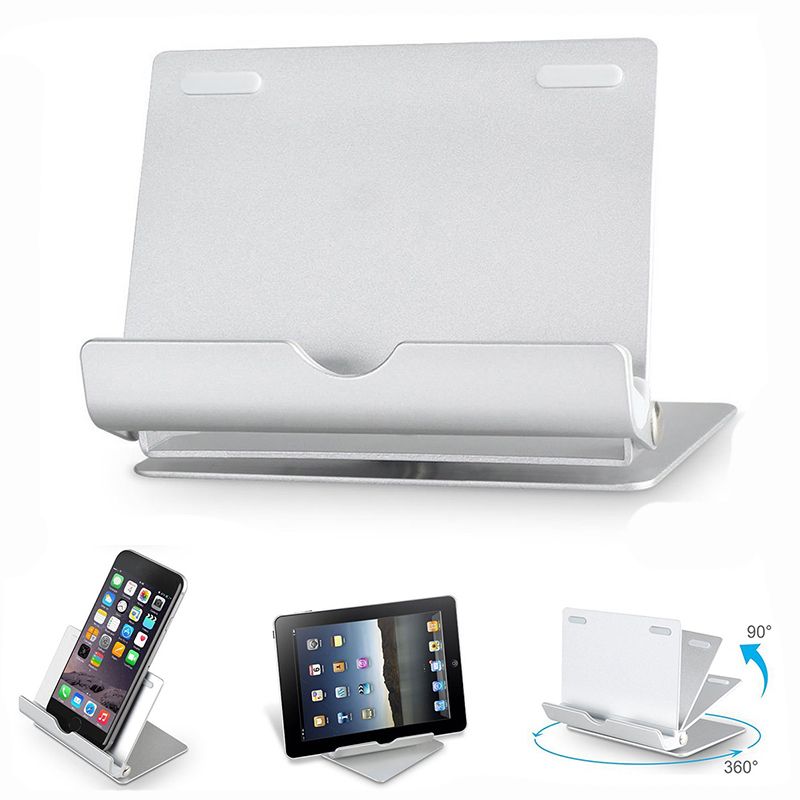 Tablet Holder 4-12""foldable Aluminum 360 Degrees R