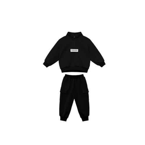 Boy's Suit Baby Sweater Children's Two Pieces Set Of Autumn Hedging Clothes