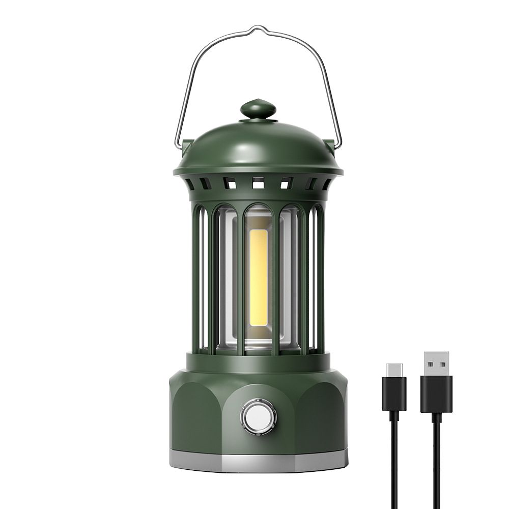 Rechargeable Cordless Camping Lamp Stepless Dimming Outdoor