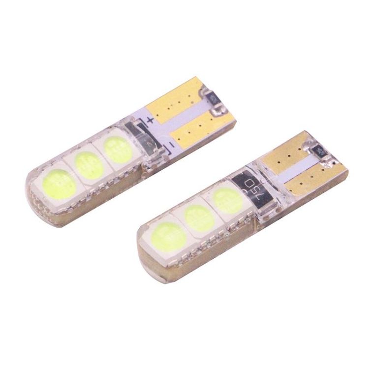 2 PCS T10 2W 120-140LM LED Brake Light For Vehicles