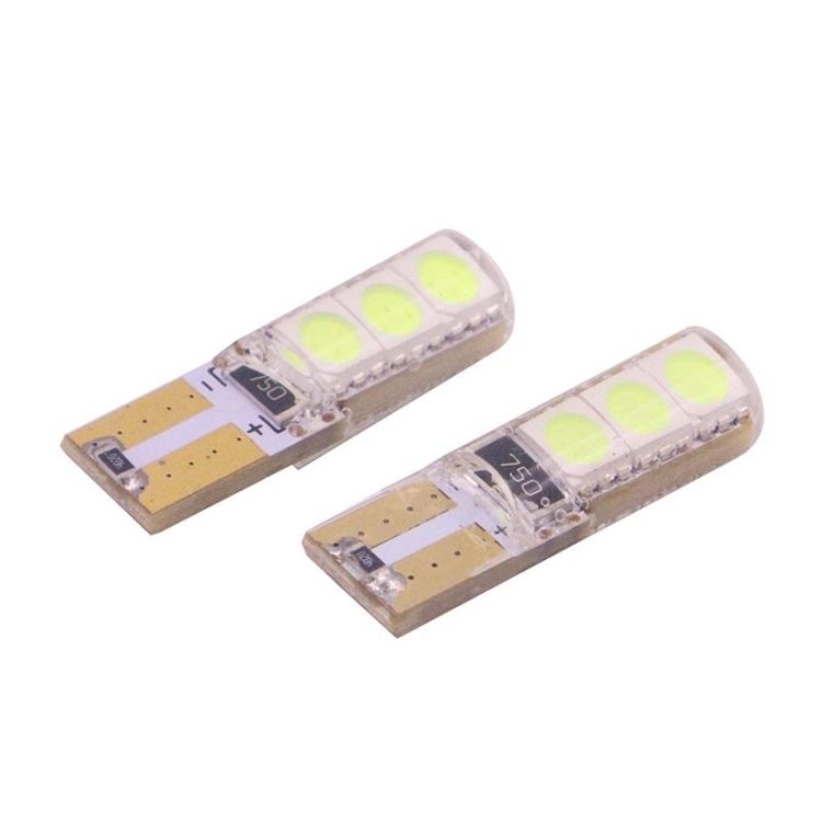 2 PCS T10 2W 120-140LM LED Brake Light For Vehicles