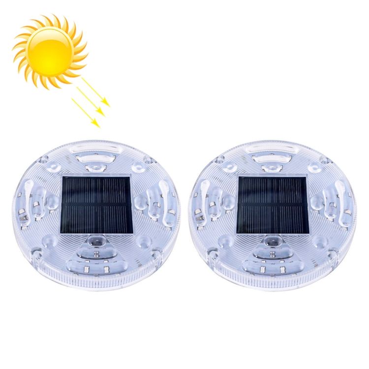 2 PCS Solar LED Flashing Light