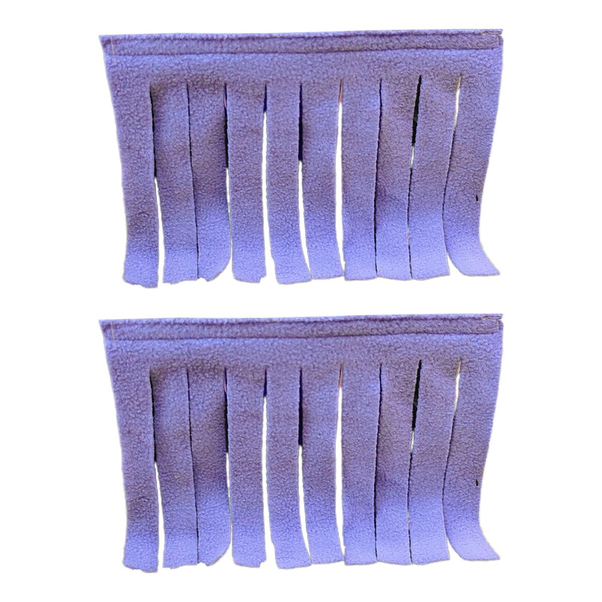 2Pcs Hamster Den Tassel Guinea Pig Hamster Pets Bed Tassel Purple