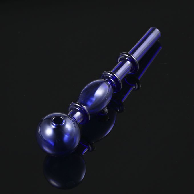 Transparent Smoking Pipe Holder Oil Burner Glass Pipe