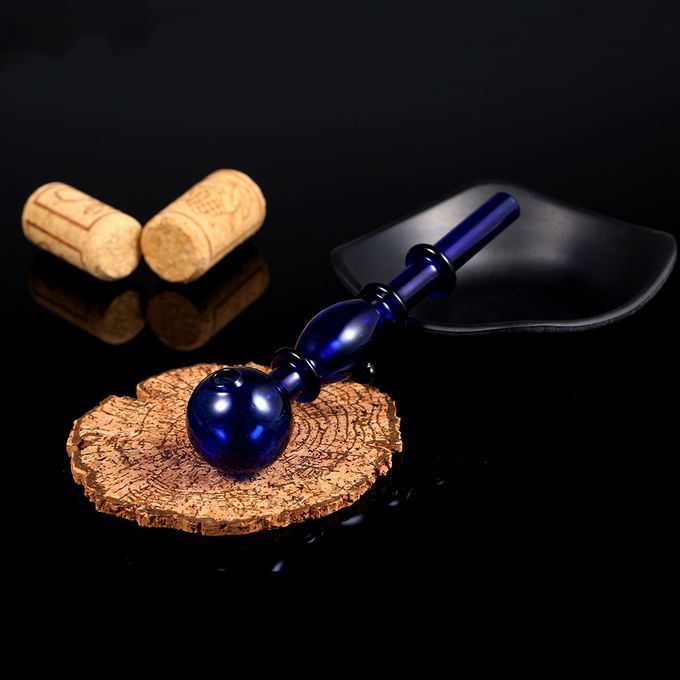 Transparent Smoking Pipe Holder Oil Burner Glass Pipe