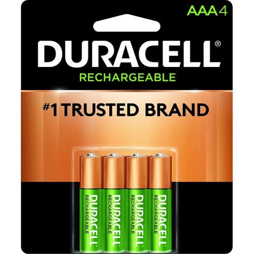 - Rechargeable AAA Batteries - Long Lasting, All-purpose For Household And Business - 4 Count